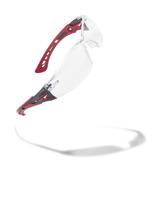 rushppsi Bolle Safety RUSH+ Anti-Mist UV Safety Glasses, Clear Polycarbonate Lens, Vented