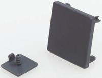 xcbe-44-a FlexLink Grey Triangular End Cap, 44 mm, 45 °, Beam Strut Profile, 11mm Groove