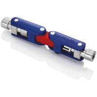 00-11-06-v03 Knipex Diecast Zinc 9-way Control Cabinet Key, 5 → 11 mm Capacity