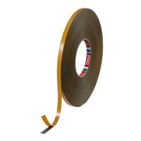 04976-00080-00 Tesa  Black Double Sided Tape, 0.54mm Thick, 12 N/cm, Polyurethane Backing, 9mm x 50m