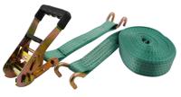 252-3784 RS PRO 8.5 ± 0.5mm Clawhook Ratchet Strap, 50mm Wide, 5000kg Breaking Strain