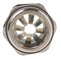 53112534 Lapp SKINTOP Series Nickel Plated Brass Cable Gland, M32 Thread, 11mm min., 21mm max., IP68