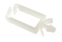 151-75209-wpc20-pa66-na HellermannTyton Natural Nylon Cable clip, 20mm Max. Bundle