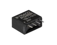 tba-1-1212 TRACOPOWER TBA 1 DC-DC Converter, 12V dc/ 80mA Output, 10.8 → 13.2 V dc Input, 1W, Through Hole, +85°C Max Temp