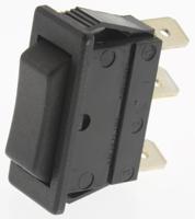 c1522alaaa Arcolectric (Bulgin) Ltd SPDT, (On)-Off-(On) Rocker Switch Panel Mount