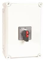 kg64bt904gba414st Kraus & Naimer 4P Pole Isolator Switch - 63A Maximum Current, 18.5kW Power Rating, IP66