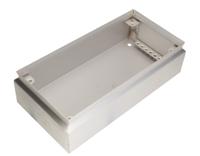 842-8311 RS PRO Unpainted Stainless Steel Terminal Box, IP66, 300 x 150 x 80mm
