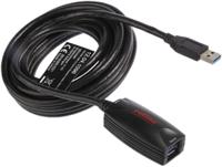 12041096-8 Roline USB 3.0, Male USB A to Female USB A, 5m