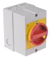 kg10t204gba301ks1v Kraus & Naimer 4P Pole Isolator Switch - 20A Maximum Current, 5.5kW Power Rating, IP66, IP67