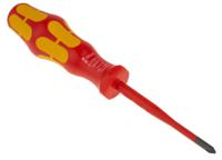 05006480001 Wera Phillips; Pozidriv; Slotted Insulated Screwdriver Set, 7-Piece