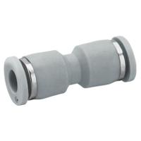 2121508000 EMERSON ? AVENTICS QR1-S-RSK Series Straight Fitting, Push In 8 mm to Push In 8 mm, Tube-to-Tube Connection Style