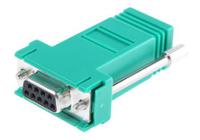 da9-pmj8-g-k MH Connectors D-sub Adapter Male 9 Way D-Sub to Female RJ45