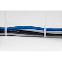 cbmzt10nk StarTech.com Cable Tie, Cable Ties, 250mm x 4 mm, White Nylon, Pk-1000