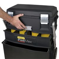 1-94-210 Stanley Stanley Fatmax Plastic Tool Box 2 Wheels, 549 x 413 x 549mm