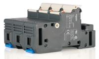 df143vc Schneider Electric 50A Rail Mount Fuse Holder for 14 x 51mm Fuse, 3P, 690V ac