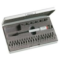 aemj2 Facom Driver Bit 26 Pieces, Hexagon, Phillips, Pozidriv, Slotted, Torx