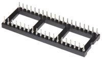 w30540ttrc Winslow 2.54mm Pitch Vertical 40 Way, Through Hole Turned Pin Open Frame IC Dip Socket, 5A