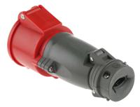 0-529-84 Legrand IP44 Red 3P + N + E Industrial Power Socket, Rated At 32A, 400 V