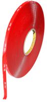 7000072289 3M 4910F, VHB Clear Foam Tape, 9.0mm x 33.0m, 1.0mm Thick