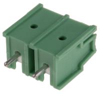 1988105 Phoenix Contact PT 2.5/2-7.5-H Series PCB Terminal Block, 7.5mm Pitch, Through Hole Mount, Screw Termination