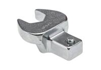 58211013 STAHLWILLE 731/10 Series Open Ended Insert Open-Ended Shell Tool, 13.0 mm, 9 x 12mm Insert, Chrome Plated Finish