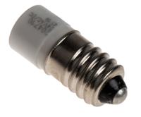 204-710 RS PRO White LED Indicator Lamp, 24V ac/dc, E10 Base, 10mm Diameter, 2070mcd