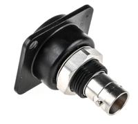 rsnbb75dfib Neutrik BNC Series, Jack Panel Mount BNC Connector, 75Ω, Feed Through Termination, Straight Body