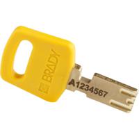150288 Brady LOTO-99 Key Weatherproof Aluminium Padlock, 6.35mm Shackle, 38.00mm Body