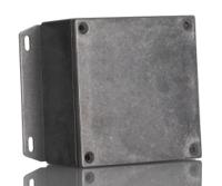 1590wyf Hammond 1590 Series Clear Die Cast Aluminium Enclosure, IP65, Flanged, 92 x 92 x 42mm