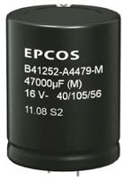 b41252a8478m060 EPCOS 4700μF Aluminium Electrolytic Capacitor 63V dc, Snap-In - B41252A8478M060