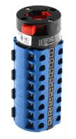 ca10a372gba001ft Kraus & Naimer, 8P 2 Position 60° Double Throw Cam Switch, 20A