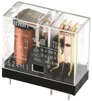 g2r-1-24dc Omron SPDT Non-Latching Relay PCB Mount, 24V dc Coil, 10 A