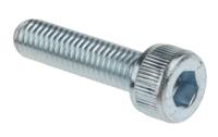 483-8275 RS PRO Bright Zinc Plated Steel Hex Socket Cap Screw, DIN 912, M5 x 20mm