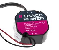 tiw-12-124 TRACOPOWER Switching Power Supply, TIW 12-124, 24V dc, 500mA, 12W, 1 Output, 93 → 264V ac Input Voltage