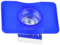 15802r Unistrut Channel Nut, M6 x 41mm, Nut Base Dimensions 45 x 34mm, Zinc Plated Steel, 0.04g