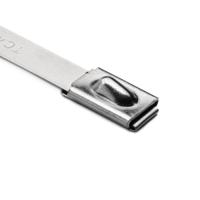111-94209-mbt20h-ss316-ml HellermannTyton Cable Tie, Roller Ball, 521mm x 7.9 mm, Metallic 316 Stainless Steel, Pk-50