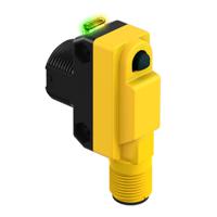 qs18upaq8 Banner Ultrasonic Block Proximity Sensor, M18, 500 mm Detection, PNP NO, 12 → 30 V dc