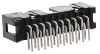 n2520-5002rb 3M 2500 Series Right Angle Through Hole PCB Header, 20 Contact(s), 2.54 mm Pitch, 2 Row, Shrouded