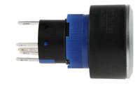 175-8233 RS PRO Illuminated Push Button Switch, Momentary, Panel Mount, 22.2mm Cutout, SPDT, Green LED, 250V ac, IP65