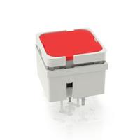 3142007410000 RAFI Red Tactile Switch, 1NO 250mA 15mm Panel Mount