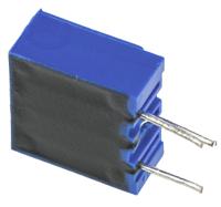 m64y203kb40 Vishay 64Y Series 19 (Electrical), 22 (Mechanical)-Turn Through Hole Trimmer Resistor with Pin Terminations, 20kΩ ±10%