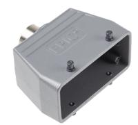 1908000071201300 EPIC H-BE Heavy Duty Power Connector Hood, 16 Contacts, M25 Thread, Top Entry