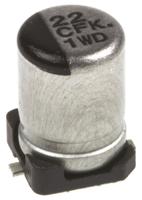 eeefk1c220ur Panasonic 22μF Aluminium Electrolytic Aluminium Electrolytic Capacitor 16V dc, Surface Mount - EEEFK1C220UR