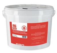 189-0298 RS PRO Wet Hand Wipes, Bucket of 100