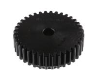 521-6632 RS PRO Steel 36 Teeth Spur Gear, 2 Module, 12mm Bore Diam, 72mm Pitch Diam, 55mm Hub Diam