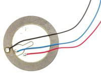 171-0887 RS PRO SMD Diaphragm External Piezo Buzzer, 35 (Dia.) x 0.53mm, 1V ac Min, 30V ac Max