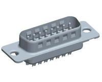 dap15p065txlf Amphenol Communications Solutions DP 15 Way Cable Mount D-sub Connector Plug, 2.74mm Pitch
