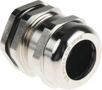 831-9056 RS PRO Metallic Nickel Plated Brass Cable Gland, PG16 Thread, 8mm min., 14mm max., IP68
