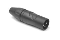 ax3mb Amphenol Industrial Cable Mount XLR Connector, Male, IP40, 133 V, 3 Way, Silver Plating