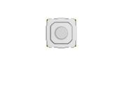 mslpt5252cl2wtr TE Connectivity Black Round Button Tactile Switch, SPST 50 mA Surface Mount